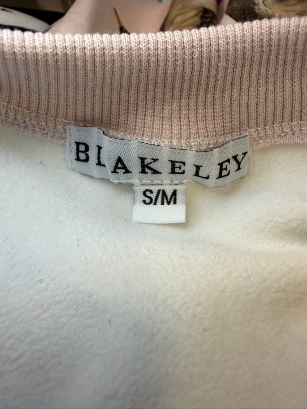 Light Pink Duck Print Pullover Sweatshirt. NWOT. - Picture 12 of 13